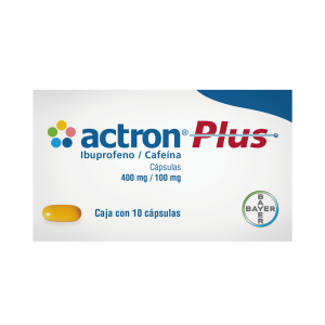 ACTRON PLUS 400MG/ 100MG 10 CÁPSULAS