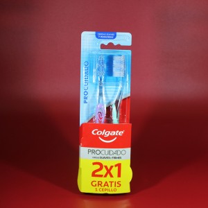 CEPILLO DENTAL COLGATE PRO CUIDADO 2PACK