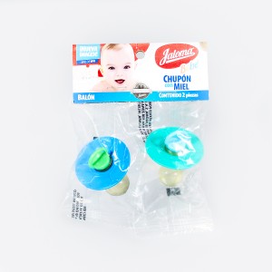 JALOMA BEBE-CHUPON CON MIEL 2 PIEZAS