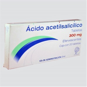 ÁCIDO ACETILSALICÍLICO 300MG 20TAB