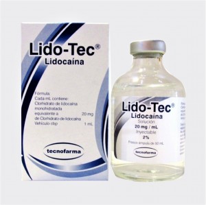 LIDO-TEC LIDOCAÍNA 10MG ML INYECTABLE