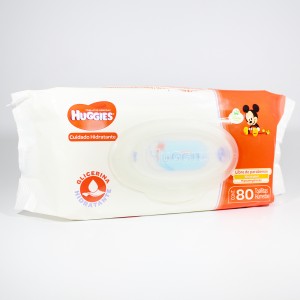 HUGGIES TOALLITAS HÚMEDAS  CUIDADO HIDRATANTE CONT. 80