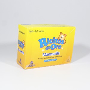 JABON DE TOCADOR-RICITOS DE ORO-MIEL 90G