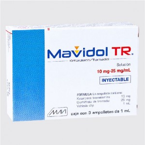 MAVIDOL TR KETOROLACO TRAMADOL 3 AMPOLLETAS 10MG 25MG 1ML