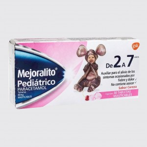 MEJORALITO PED 80MG TAB C30