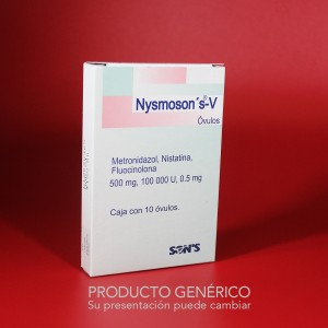 METRONIZADOL, NISTATINA, FLOUCINOLONA C/10 OVULOS