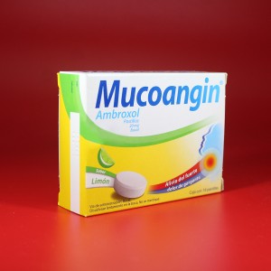 MUCOANGIN AMBROXOL 20MG 18 PASTILLAS