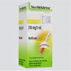 NEO-MELUBRINA 250MG 5ML JARABE