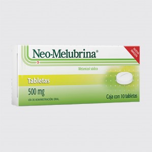NEO-MELUBRINA 500MG 10 TABS