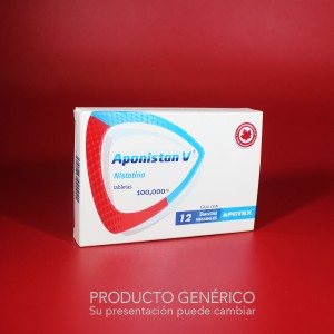NISTATINA 12 TABLETAS VAGINALES