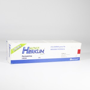 NOVO HERKLIN CREMA 5% PERMETRINA 5G