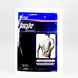 PARCHE NEGRO 12.5x 18.5 cm