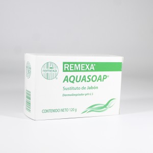 REMEXA AQUASOAP DERMOLIMPIADOR PH 6.5 120G