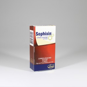 SOPHIXIN (CIPROFLOXACINO) OFTENO 3MG/ML  C/5ML