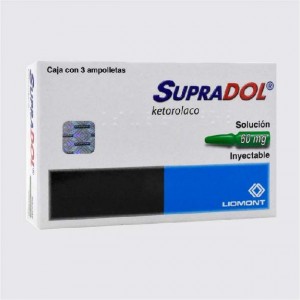 SUPRADOL 60 MG 3 AMPOLLETAS