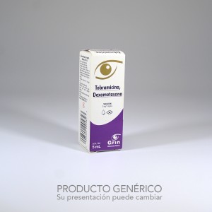 TOBRAMICINA/DEXAMETASONA 3MG/1MG C/5ML