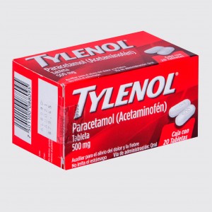 TYLENOL 500MG C/20TAB