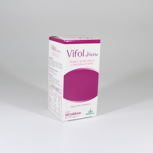 VIFOL HIERRO 60 TABS 180 MG C/U