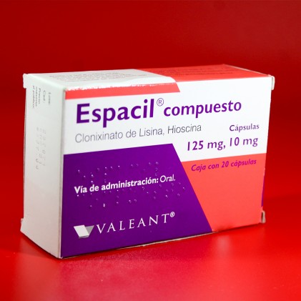 ESPACIL 125 MG/10 ML 20 CAPS