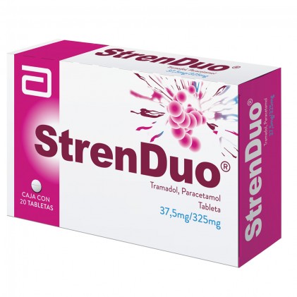 STRENDUO 37,5 MG 325MG 20 TABS