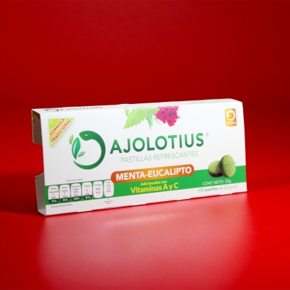 AJOLOTIUS PASTILLA REFRESCAHNTE 10 PAST.