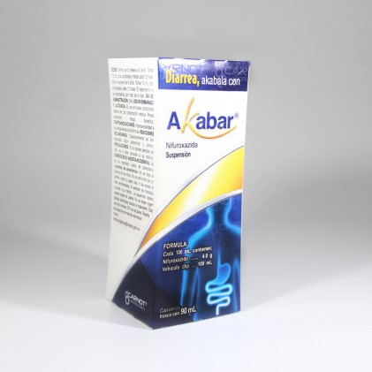 AKABAR NIFUROXAZIDA 4.0G 90 ML