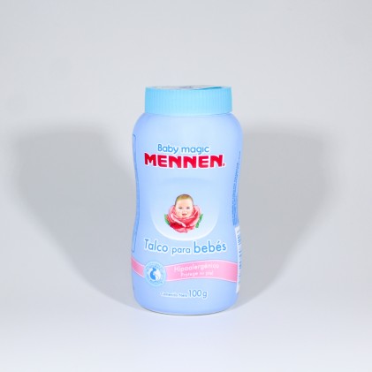 BABY MAGIC MENNE-TALCO PARA BEBES AZUL 100G