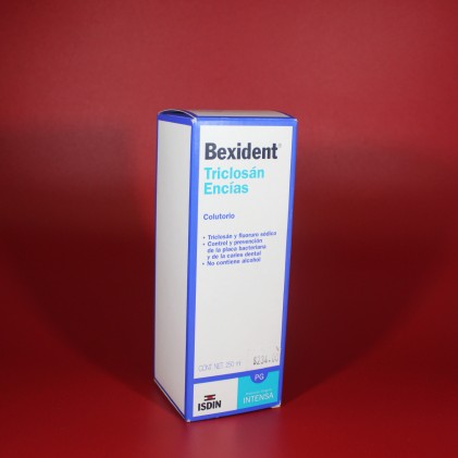 BEXIDENT TRICLOS&Aacute;N ENCIAS CONT. NET. 250 ML