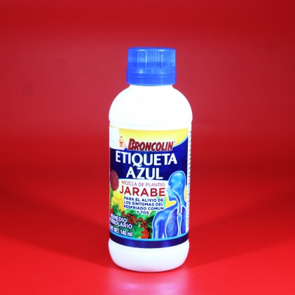 BROCOLIN JARABE 140 ML ETIQUETA AZUL