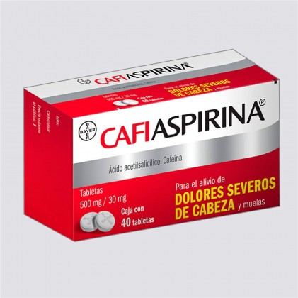 CAFIASPIRINA C/40TAB