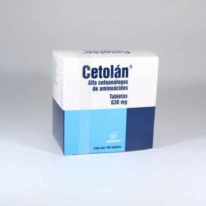 CETOLÁN 630MG C/100 TABS