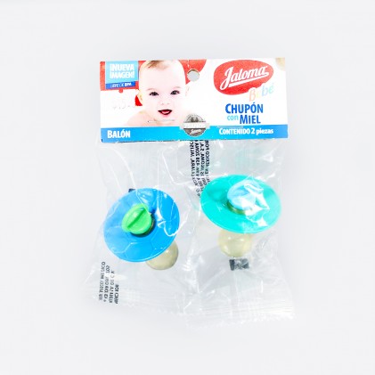JALOMA BEBE-CHUPON CON MIEL 2 PIEZAS