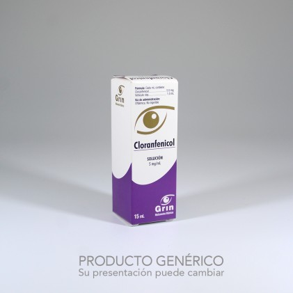 CLORANFENICOL  5MG/ML C/15 ML