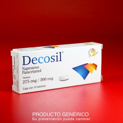 DECOSIL 275 MG 300MG 10TABS
