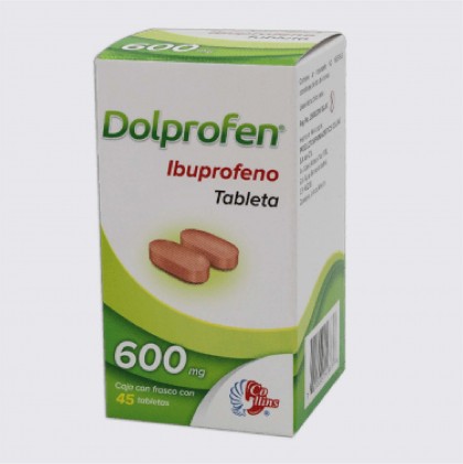 DOLPROFENO IBUPROFEN 600MG 45TABS