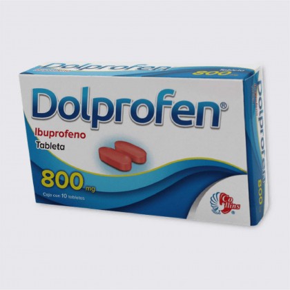 DOLPROFENO IBUPROFEN 800MG 10TABS