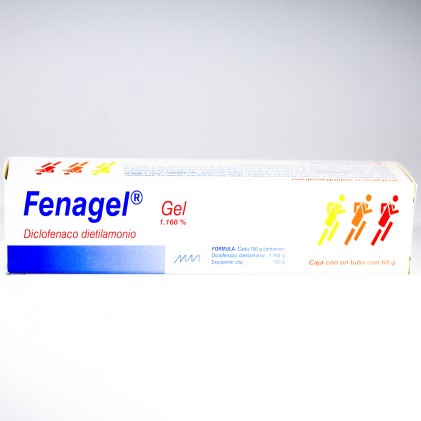 FENANGEL DICLOFENACO DIETILAMONIO GEL 1.160% 60G GENERICO