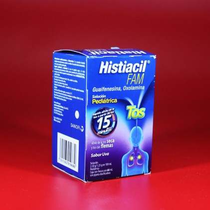 HISTIACIL FAM 2.50 G 1.25G 100ML SABOR UVA