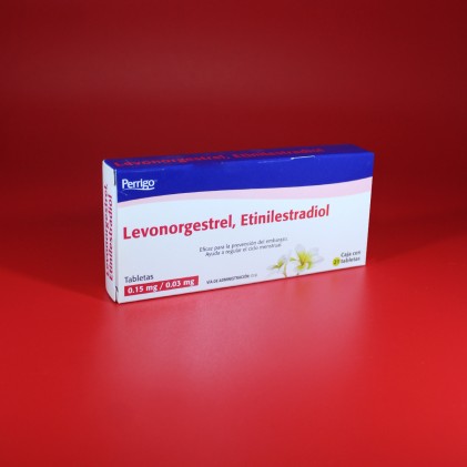 LEVONORGESTREL, ETINILESTRADIOL 0.15/ 0.03 MG 21 TABS