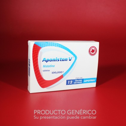 NISTATINA 12 TABLETAS VAGINALES