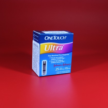 ONETOUCH ULTRA 25 TIRAS REACTIVAS