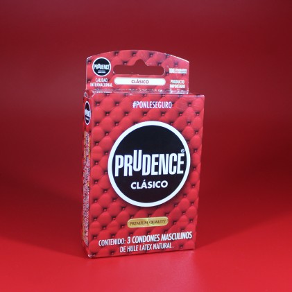 PRUDENCE CLASICO 3 CONDONES