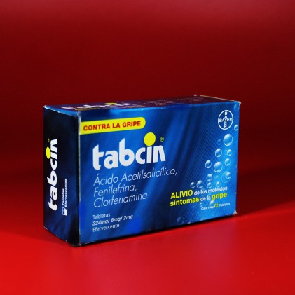TABCIN 324 MG / 8MG / 2MG 12TABS