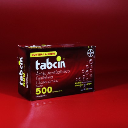 TABCIN 500 MG / 8MG / 2MG 12TABS