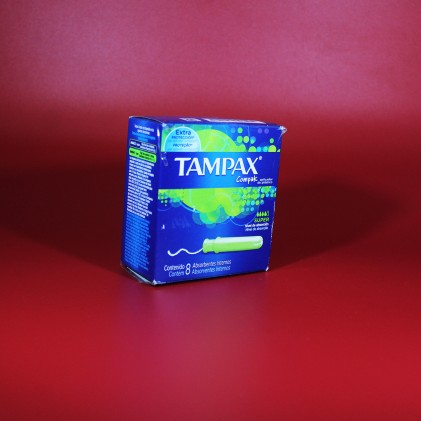 TAMPAX COMPAK CONT. 8 ABSORBENTE INTERNO