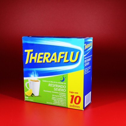 THERAFLU ORAL SABOR LIMON 10 SOBRES