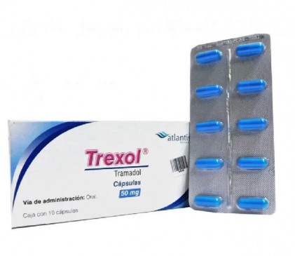 TREXOL TRAMADOL 50MG 10CAPS