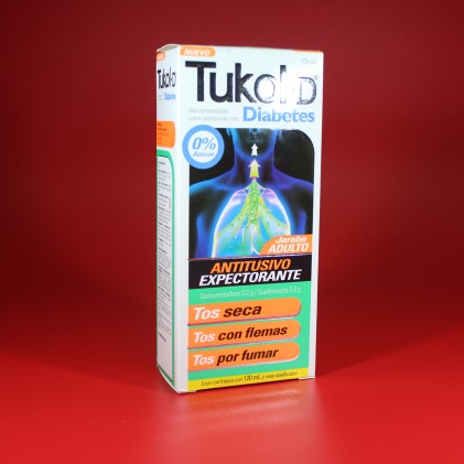 TUKOL-D DIABETES  120 ML 0% AZUCAR