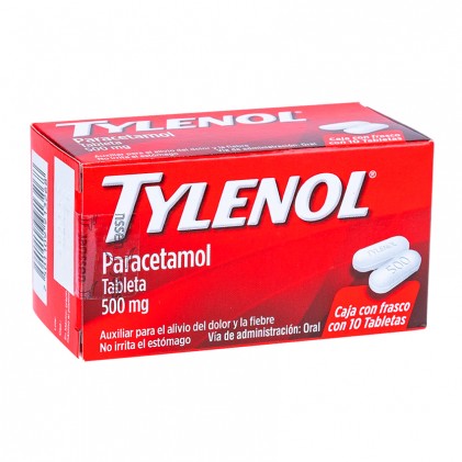 TYLENOL 500MG 10 TABS