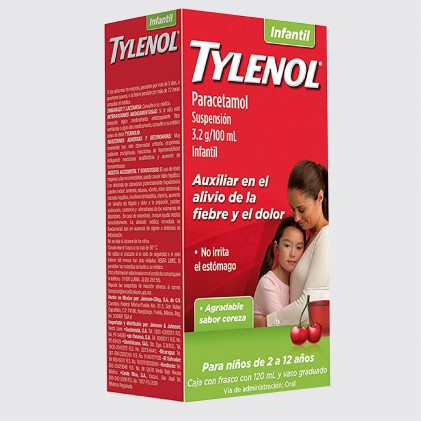 TYLENOL INFANTIL CEREZA C/120ML